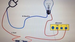 Come collegare un Dimmer o Varialuce [upl. by Savart]