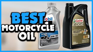 ✅ 5 Best Motorcycle Oil Reviews of 2023 [upl. by Nosaj]