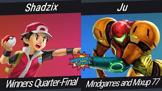 Mindgames amp Mixups 77 Winners Quarters  Shadzix vs Ju [upl. by Aneerak489]