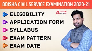 OPSC 2022  Eligibility Application Form Syllabus Exam Pattern Exam Date In Odia  Adda247 [upl. by Livingston]