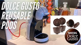 NESCAFÉ® Dolce Gusto How to Use Reusable Coffee Pods or Capsules [upl. by Oderfla16]