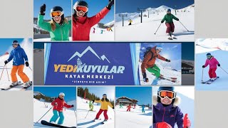 Yedi Kuyular Kayak Merkezi Ski Resort  4K [upl. by Essila]