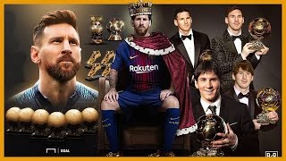 Lo que hizo MESSI para ganar los 6 BALONES DE ORO [upl. by Aecila]