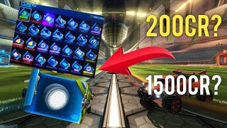 COMMENT VENDRE SES PLANS ET À COMBIEN  TUTO ROCKET LEAGUE FR [upl. by Auqenat]