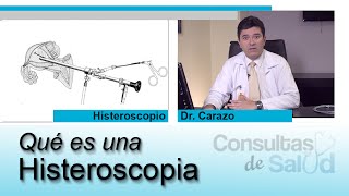 ¿Qué es una Histeroscopia  Ginecología  Dr Luis Diego Carazo [upl. by Tobit]