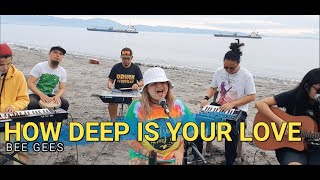 How Deep Is Your Love  Bee Gees  Kuerdas Reggae Version [upl. by Cairistiona444]