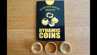 MAGIC COIN TRICK  Dynamic Coins by Marvins Magic [upl. by Atikaj]