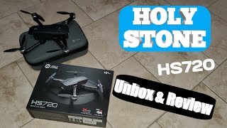 Holy Stone HS720 Drone Unbox and Review [upl. by Tertias]