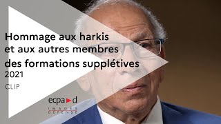 Clip hommage aux harkis et aux autres membres des formations supplétives 2021  ECPAD [upl. by Dnalkrik]