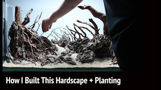 Hardscape Aquarium Setup And Aquascape Timelapse [upl. by Barry]