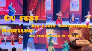 Cu Fest All performance cufest  chandigarhuniversity vloggerguri [upl. by Aneroc591]