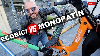 ECOBICI VS MONOPATIN ELECTRICO [upl. by Abixah]