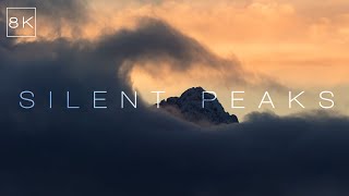 Silent Peaks 8K  Winter in the Alps timelapse [upl. by Ayekam788]