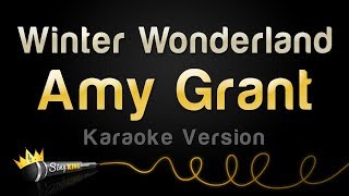 Amy Grant  Winter Wonderland Karaoke Version [upl. by Borman]