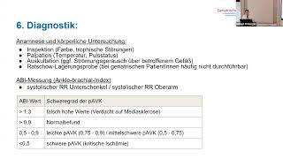 PAVK in der Geriatrie  state of the art Therapie möglich [upl. by Blithe151]