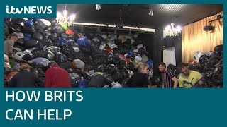 Meet the Britons helping Ukrainians following Russias invasion  ITV News [upl. by Ohs257]