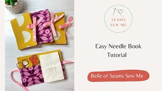 Easy Needle Book Tutorial [upl. by Haidebez]