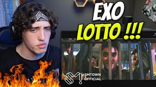 EXO 엑소 Lotto MV reaction [upl. by Kcirddor]