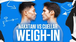 Junto Nakatani vs David Cuellar  WEIGHIN HIGHLIGHTS [upl. by Nuawaj520]