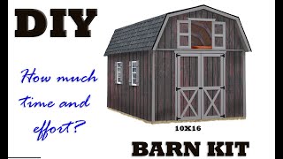 How To Frame a Small Pole Barn Garden Shed [upl. by Teodoro]