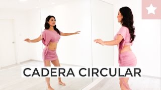 TUTORIAL DANZA ARABE 1  Cadera circular y sus variaciones [upl. by Rust]