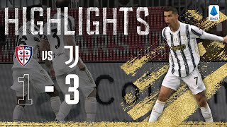 Cagliari 13 Juventus  CR7 Scores 770th Goal with HatTrick  Serie A Highlights [upl. by Aynatal628]