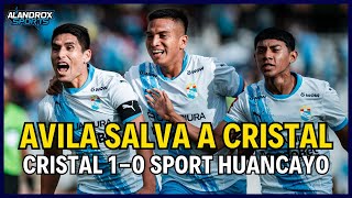 ¡TRIUNFAZO EN LA ALTURA CRISTAL LE GANO DE VISITA 10 A HUANCAYO CON GOL DE AVILA [upl. by Ygief]