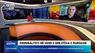 INTERVISTA Kriminaliteti në vend dhe drejtësia e munguar 20082024 [upl. by Enayr426]