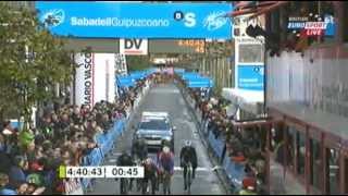 Vuelta Ciclista al Pais Vasco 2013  Stage 5  Final kilometers [upl. by Offen]