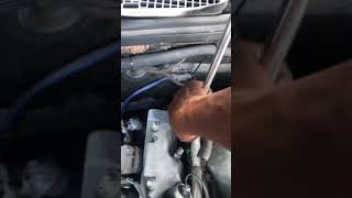 Removing and located EGR valve on Mercedes Benz 19972003 [upl. by Berhley77]