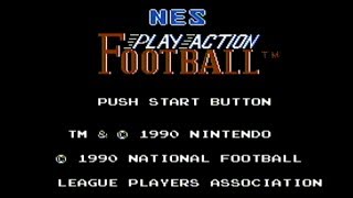 NES Play Action Football  NES Gameplay [upl. by Roye]