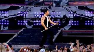 Robbie Williams  Monsoon  Live at Knebworth  HD [upl. by Alyak158]