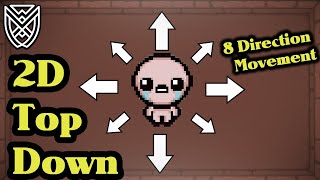 2D Top Down Movement UNITY Tutorial [upl. by Eidorb]