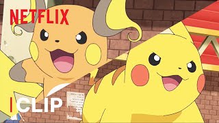 Pikachu vs Raichu  Pokémon Journeys The Series  Netflix After School [upl. by Billen389]