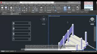 Autocad Loft Command [upl. by Ardnahsal406]