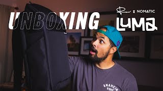 Unboxing the Peter McKinnon x Nomatic Luma Camera Backpack [upl. by Fontana]