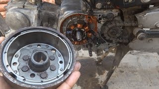 Bike alternator or magneto testing Hindi Urdu [upl. by Basset]