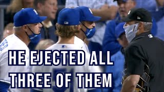 Ángel Hernández ejects three Royals in one inning a breakdown [upl. by Rinaldo548]