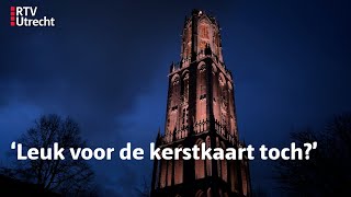 Nieuwe verlichting Domtoren blijkt bijzonder fotogeniek  RTV Utrecht [upl. by Eahsed]