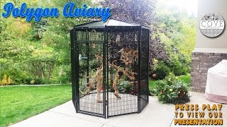 Walk In Bird Aviary  Polygon Aviary [upl. by Neda]