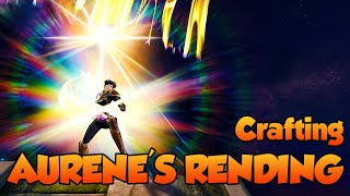 Crafting AURENES RENDING Legendary Axe [upl. by Groome]