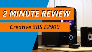 Sounds better than you think Creative SBS E2900 21 Computer Speakers Review [upl. by Olds]