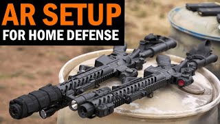 AR15 Rifle Setup for Home Defense with Navy SEAL Mark quotCochquot Cochiolo [upl. by Akemej]