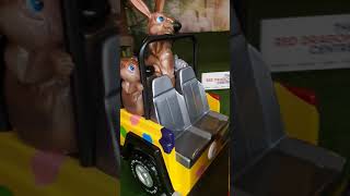 Kiddy Rides Australia Ozzie Bush Jeep Kiddie Ride RARE [upl. by Gillan]