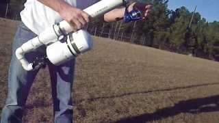 Pneumatic Tennis Ball Launcher [upl. by Brace]