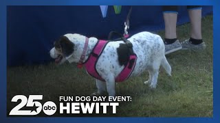 Annual Dog Days Event in Hewitt Fun and Giving Back to Animals in Need [upl. by Otecina]