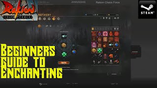 Rakion Chaos Force  English Beginners Guide to Enchanting  Getting items 5  Glowing Yellow [upl. by Bob]