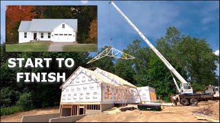 Building a House Construction TimeLapse [upl. by Salguod457]