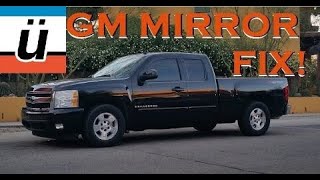 GruvenPart Power Mirror Fix for GM Trucks and SUVs [upl. by Huxley]