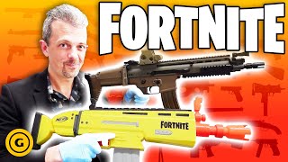 Firearms Expert Reacts To Fortnites Guns [upl. by Surtemed488]